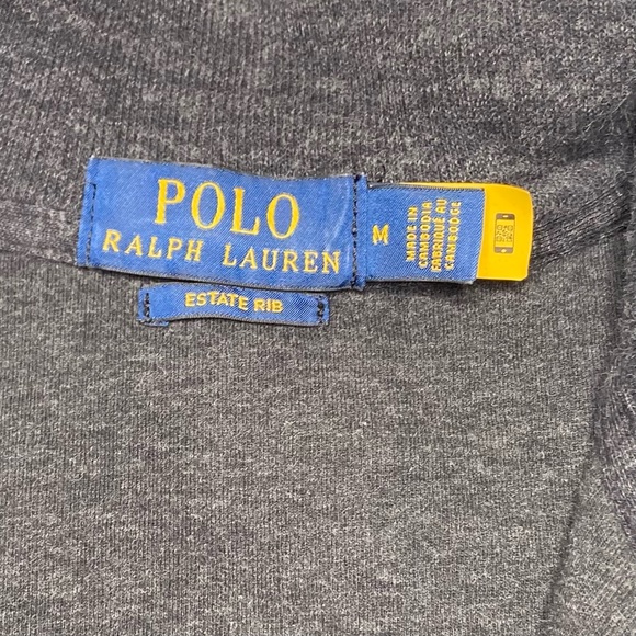 POLO RALPH LAUREN Estate Rib Quarter Zip Pullover - Picture 12 of 14